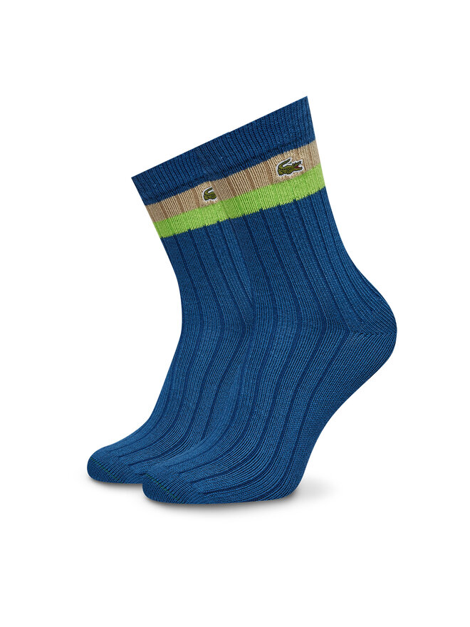 Lacoste Sada 2 párů vysokých ponožek unisex Lacoste RA4241 Barevná