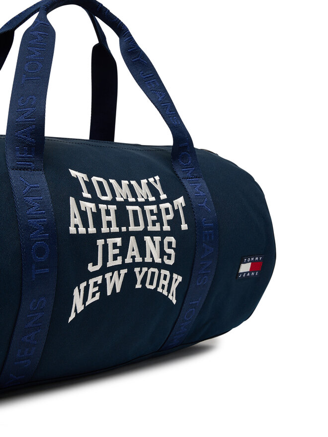 Tommy Jeans Taška Tommy Jeans Tjm Multi Graphic Duffle AM0AM13705 Tmavomodrá