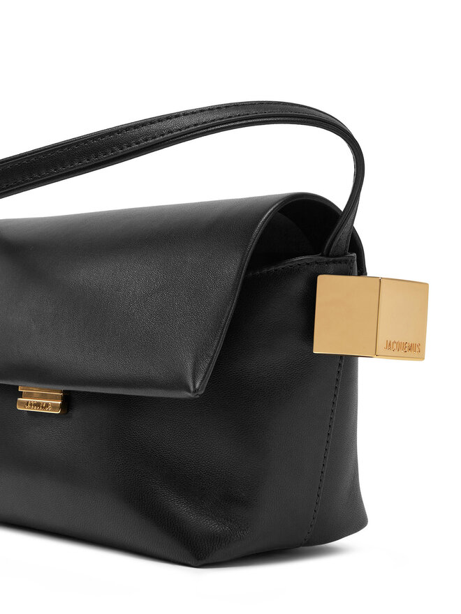 JACQUEMUS Handtasche JACQUEMUS Le Rond Carre 24H243BA383-3171 Schwarz