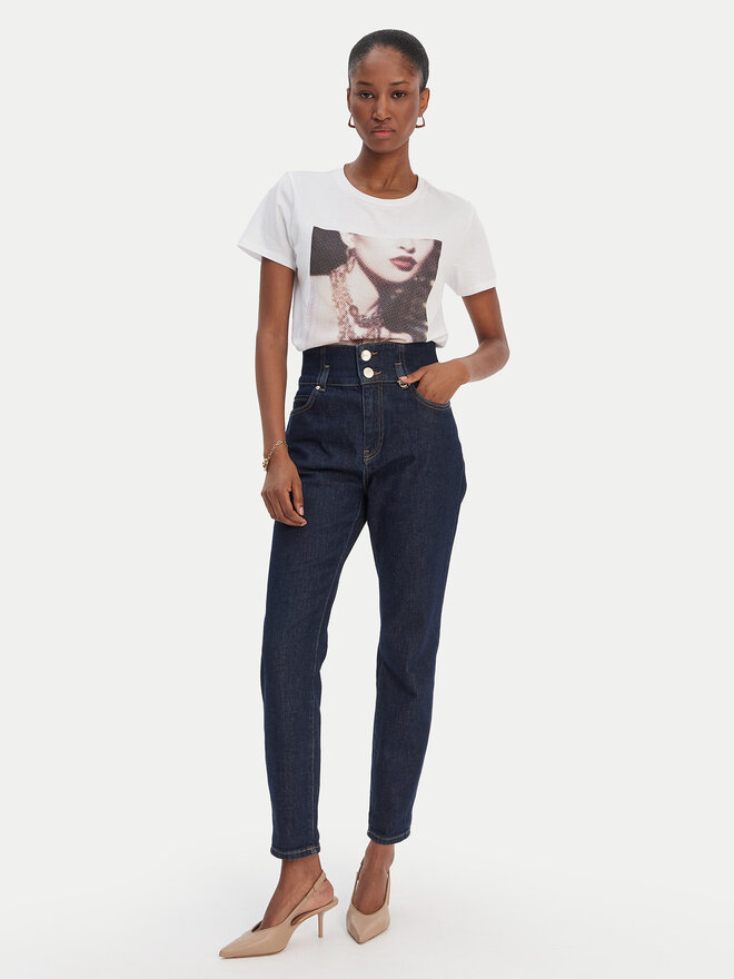 Guess Guess Футболка W6RI57 K9RM1 Білий Classic Fit