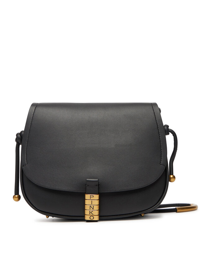 PINKO Handtasche PINKO Saddle Classic AI 24-25 PLTT 103830 A1ZX Schwarz