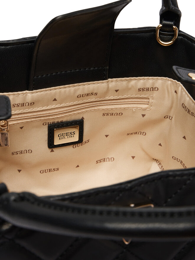 Guess Handtasche Guess Juliet Mini HWQG24 56710 Schwarz