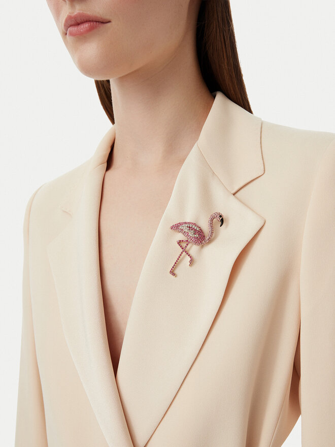 Weekend Max Mara Brosche Weekend Max Mara Perle 2625756054650 Rosa