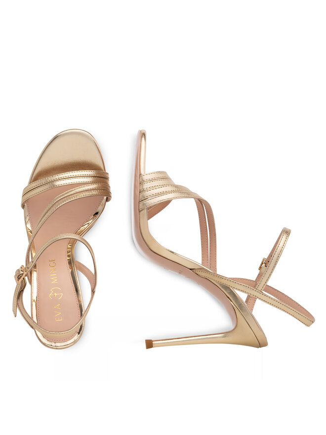 Eva Minge Sandalen Eva Minge CATHERINE-S9050-118 Goldfarben