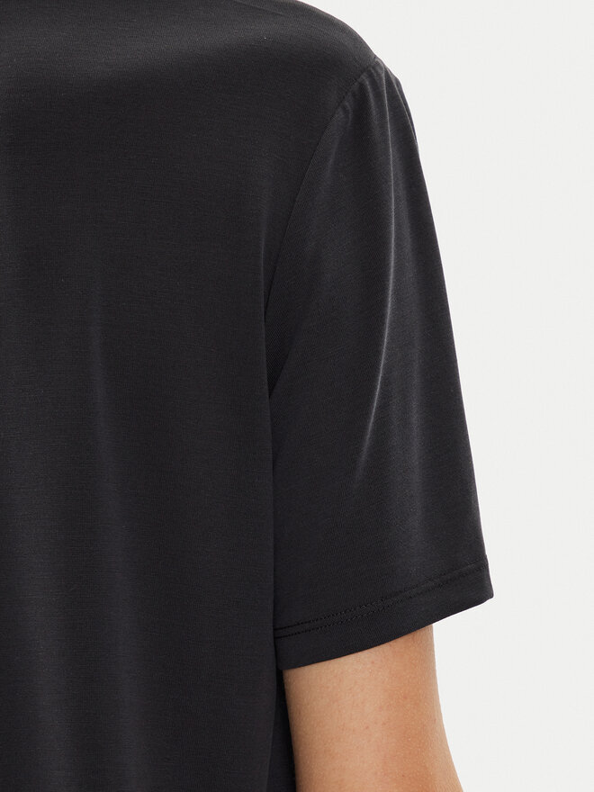 Pieces Pieces Camiseta Anora 17148789 Negro Regular Fit
