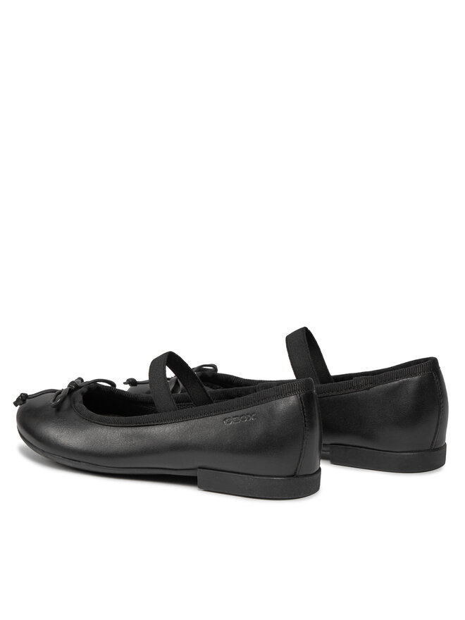 Geox Baleriny Geox J Plie'B J3455B 00043 C9997 S Czarny