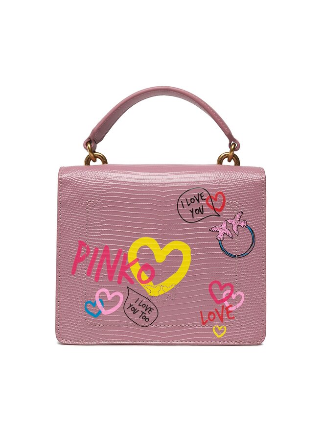 IHATOV♡ Torebka Pinko Love Mini Top Handle Street Art Love AI 22-23