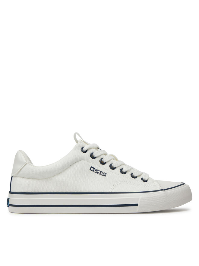 Big Star Shoes Plátenky Big Star Shoes NN174004 Biela