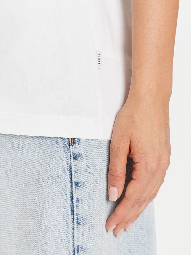 Guess Jeans Guess Jeans Футболка M5BI78 K8FQ4 Білий Regular Fit