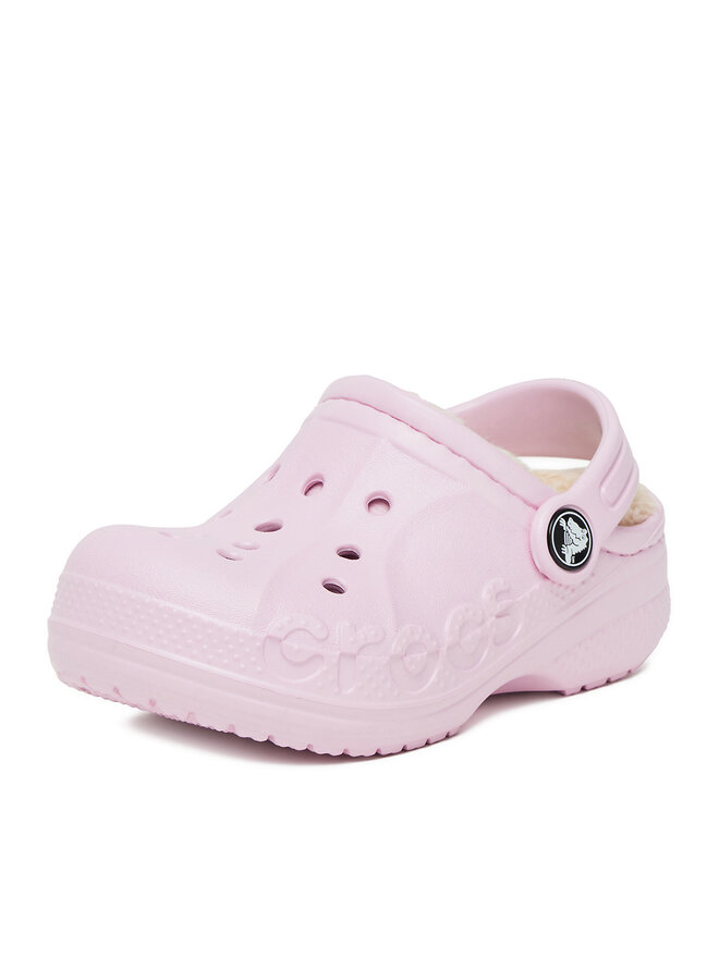 Crocs Шльопанці Crocs C-BAYA LINED CLOG T 207501-79R Рожевий
