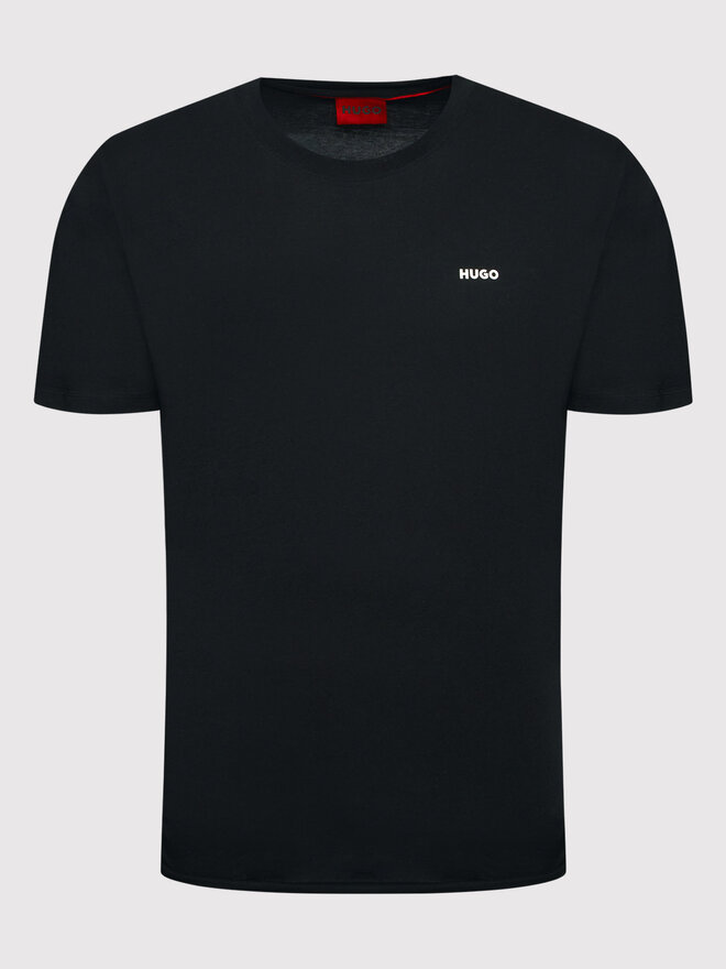 HUGO Hugo T-Shirt Dero222 50466158 Μαύρο Regular Fit