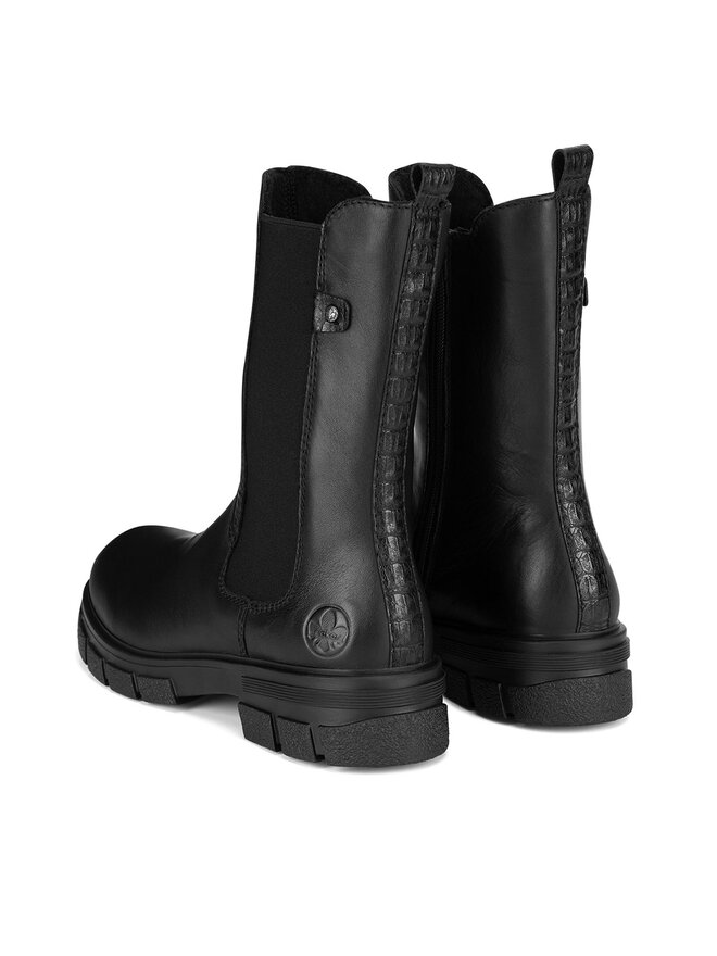 Rieker Μποτάκια Rieker Z9180-01 Μαύρο