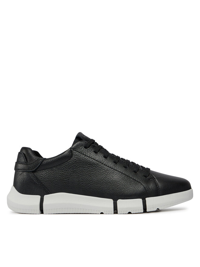 Geox black sneakers shop