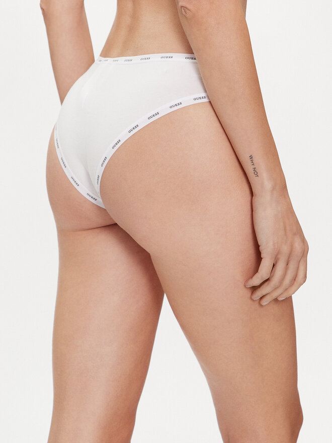 Guess Guess Набір з 3 пар бразилійських трусів Basic O4GG14 K6YW1 Білий
