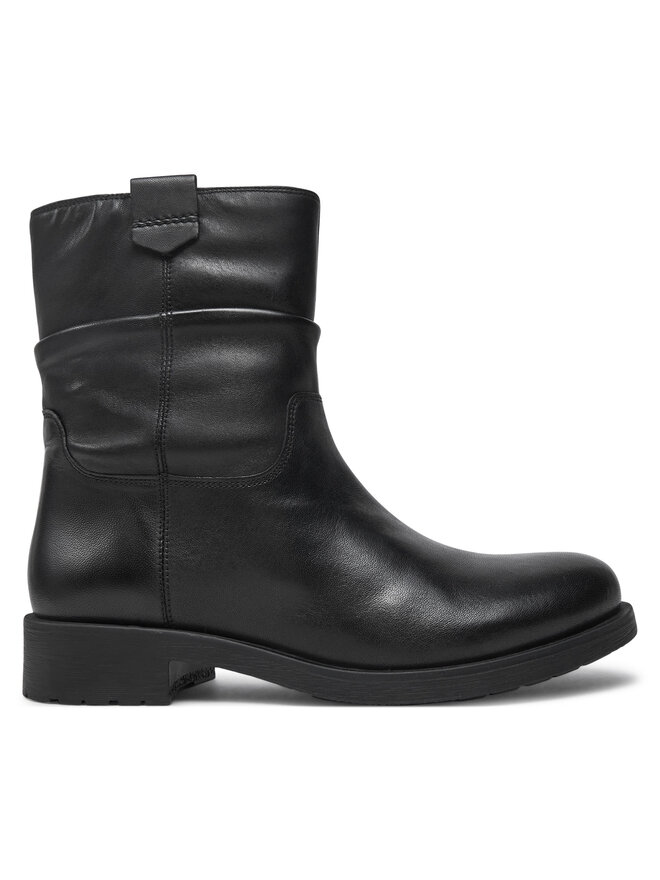 Geox Μποτάκια Geox D466RA 000TU C9999 Μαύρο