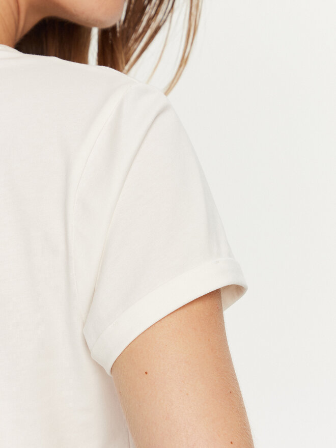 TWINSET TWINSET T-Shirt 241TP2212 Λευκό Regular Fit