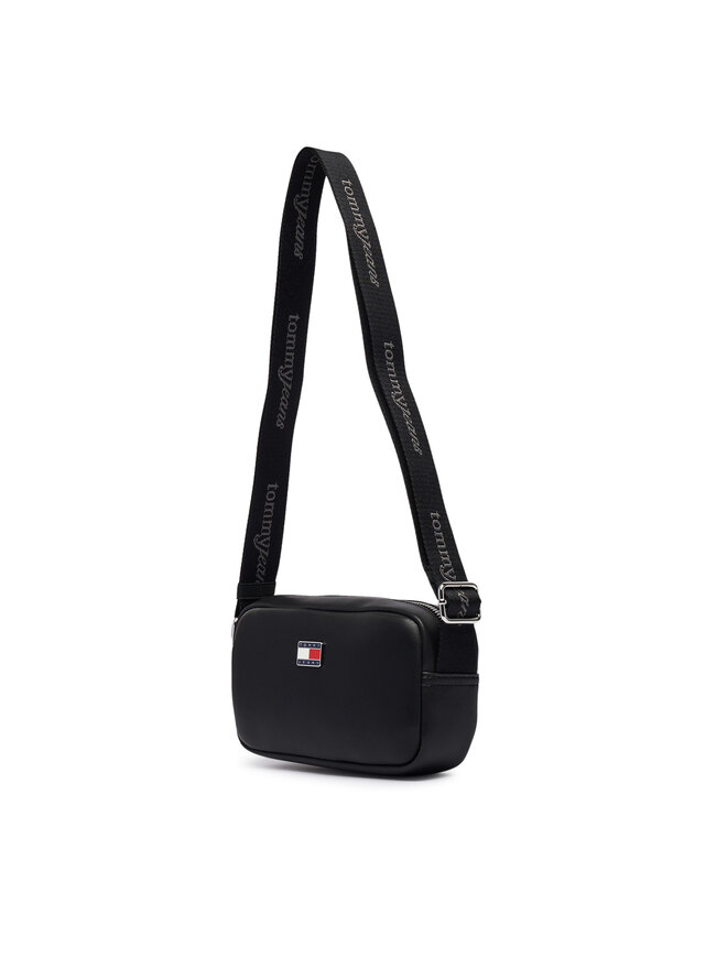 Tommy Jeans Handtasche Tommy Jeans Tjw Daily Elevated Crossover AW0AW19042 Schwarz