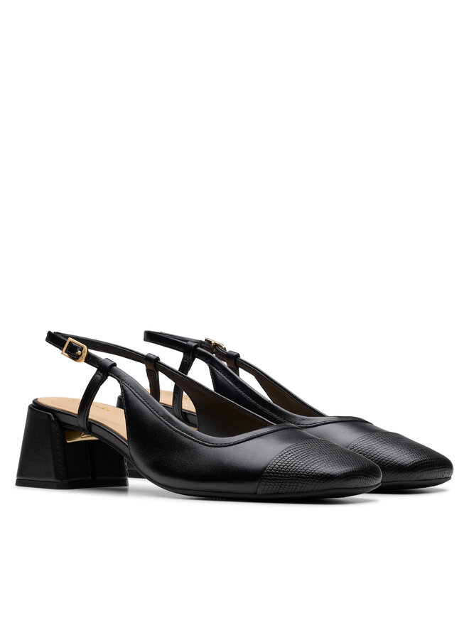 Clarks Sandály Clarks Nyta45 Sling 26181320 Černá