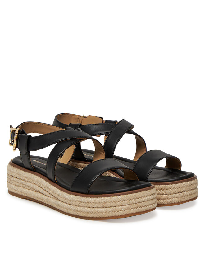MICHAEL Michael Kors Espadrilky MICHAEL Michael Kors Lynn 40S5LYFS1L Čierna
