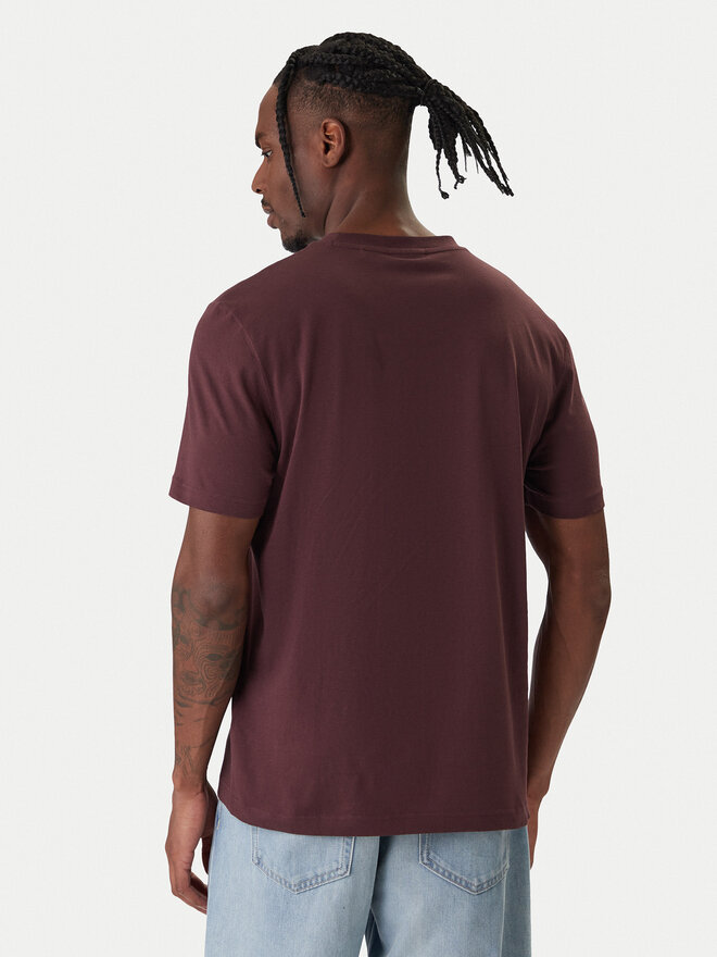 HUGO HUGO T-Shirt Danotie 50553124 Dunkelrot Regular Fit