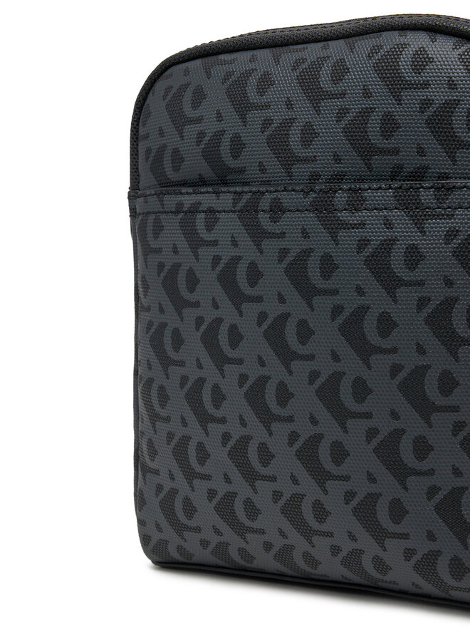Calvin Klein Jeans Saszetka Calvin Klein Jeans Matte Aop Reporter 18 LV04G3115G Czarny