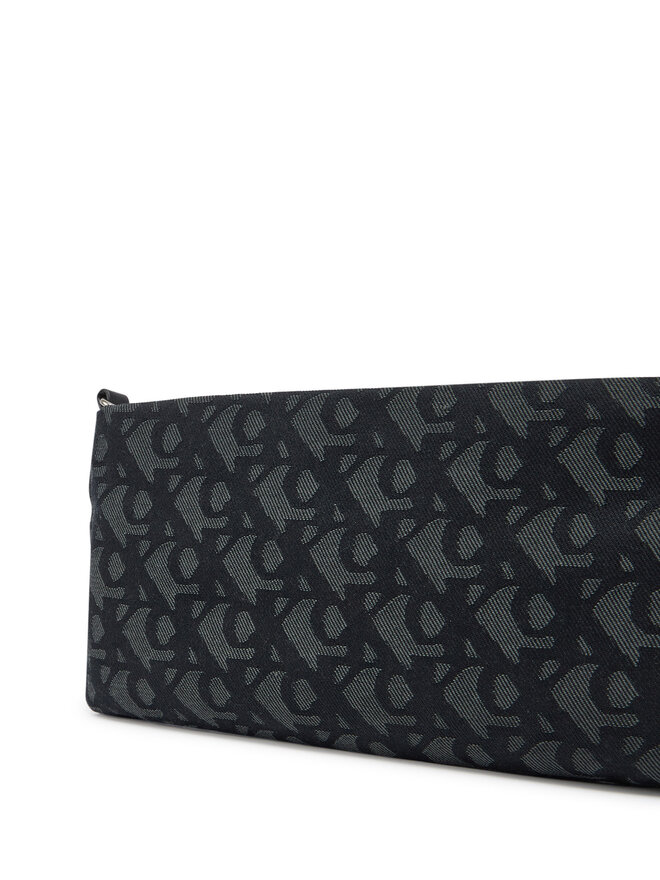 Calvin Klein Jeans Bolso Calvin Klein Jeans Logo Jacquard Sophie Top Zip LV04K3183G Negro