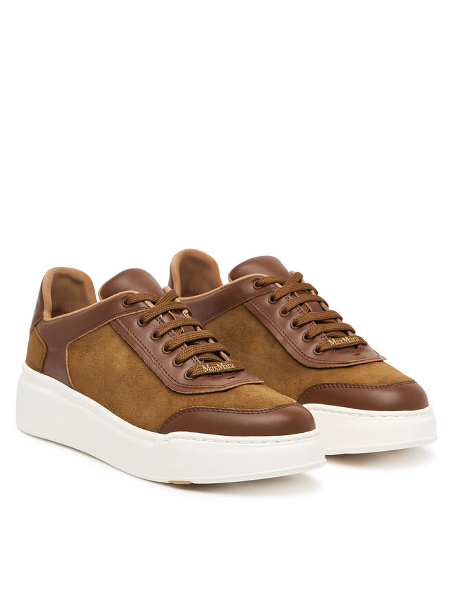 Max Mara Sneakers Max Mara Isuede 2624766031 Beige