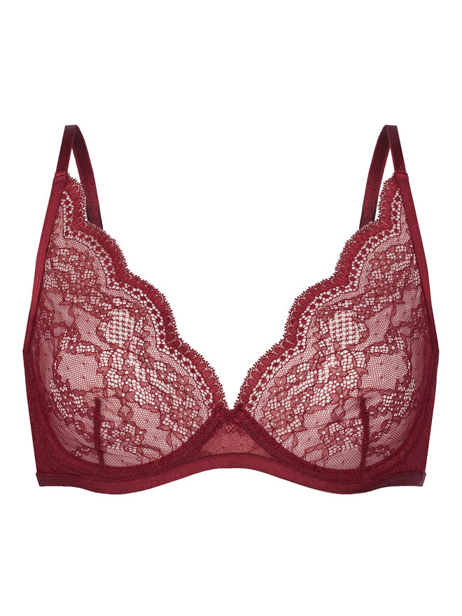 Hunkemöller Hunkemöller Sujetador con aros 206365 Rojo