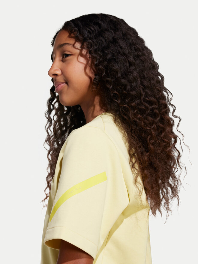 adidas adidas Camiseta Z.N.E. JD0015 Amarillo Loose Fit