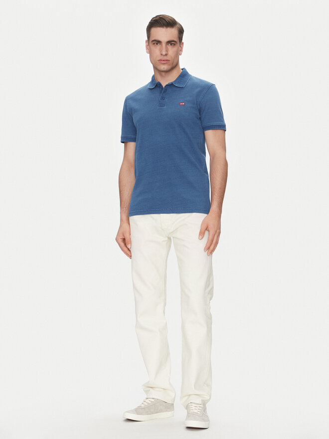 Levi's® Levi's® Poloshirt Housemark 35883-0271 Blau Straight Fit