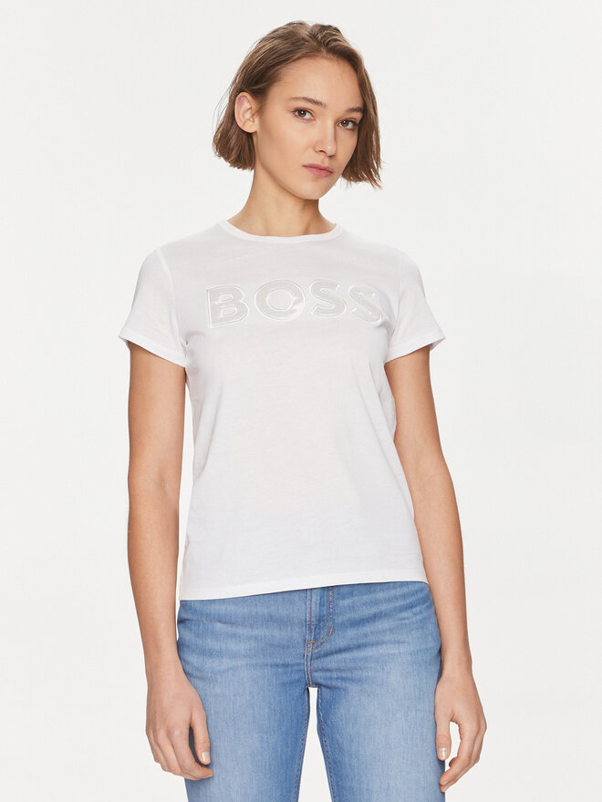 BOSS BOSS Camiseta Eventsa 50514967 Blanco Regular Fit