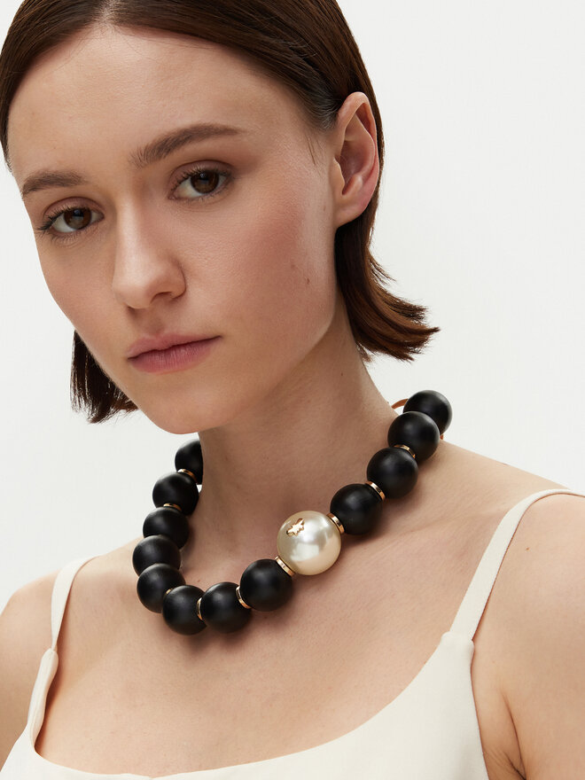 Weekend Max Mara Nyaklánc Weekend Max Mara Vodka 2515751045650 Fekete