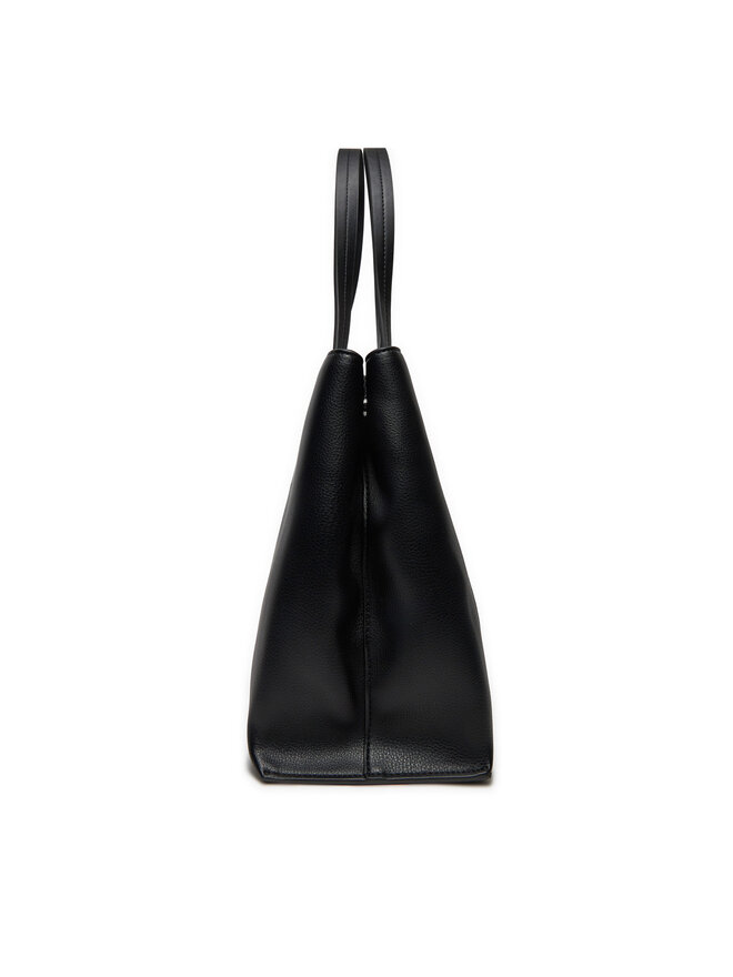 Calvin Klein Handtasche Calvin Klein Ck Daily Medium Tote Pebble K60K612113 Schwarz