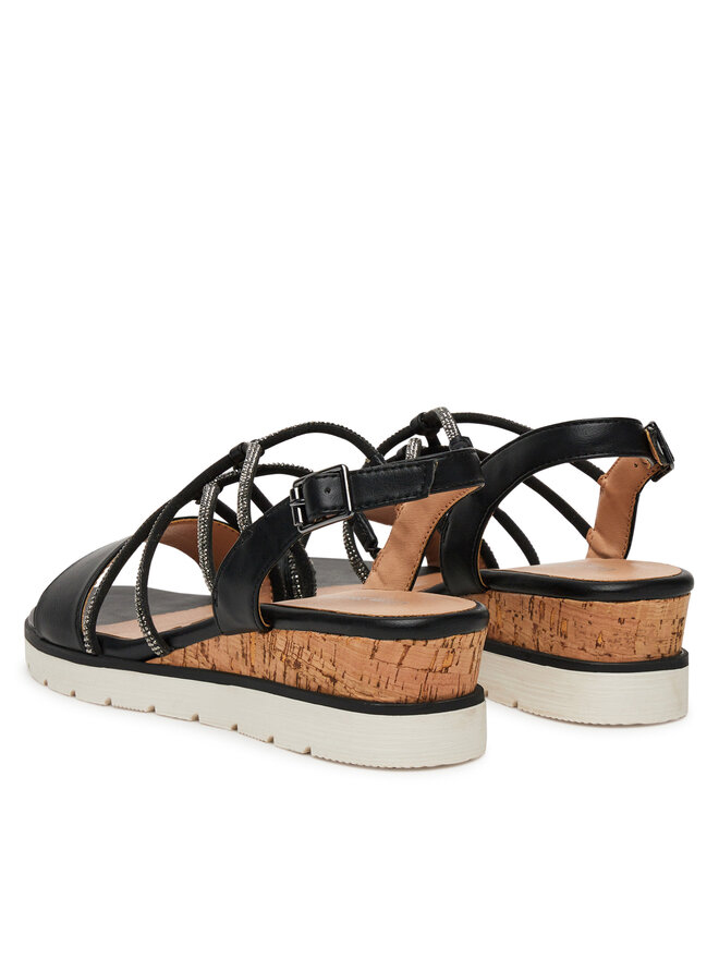 Clara Barson Sandales Clara Barson WS6306-02 Melns
