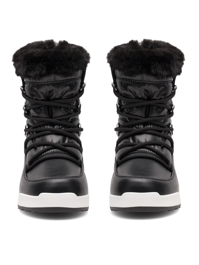 Clara Barson Škornji za sneg Clara Barson Klarise WSS21007-01 Črna