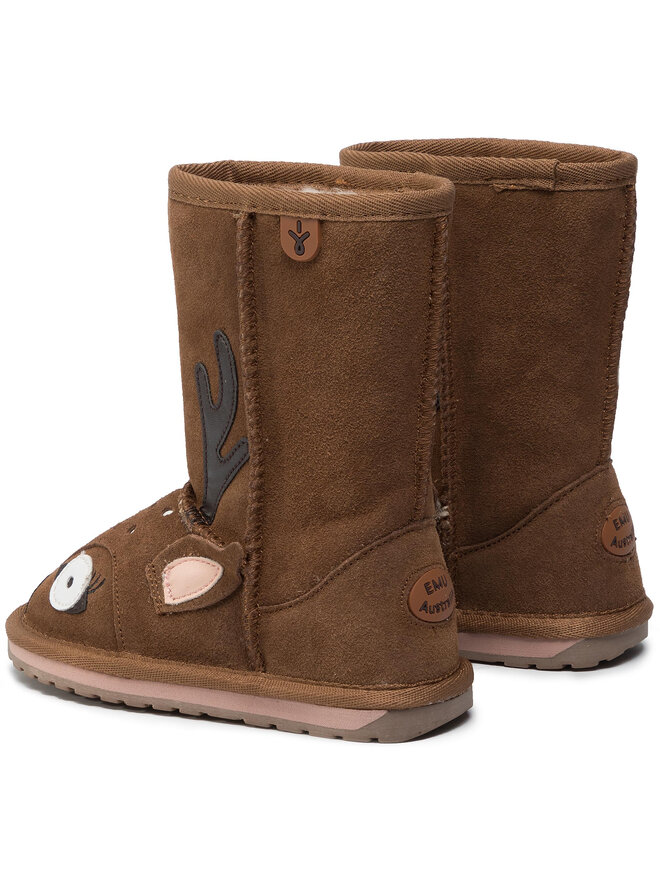 EMU Australia Hótaposó EMU Australia Deer K12073 Barna