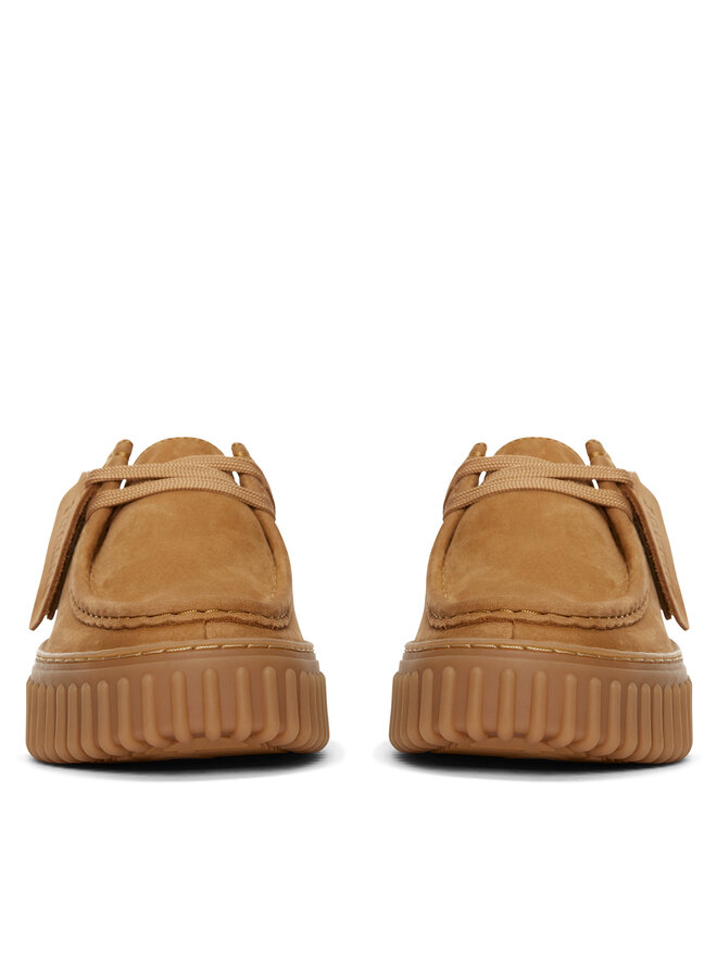 Clarks Félcipő Clarks Torhill Bee 26172084 Barna