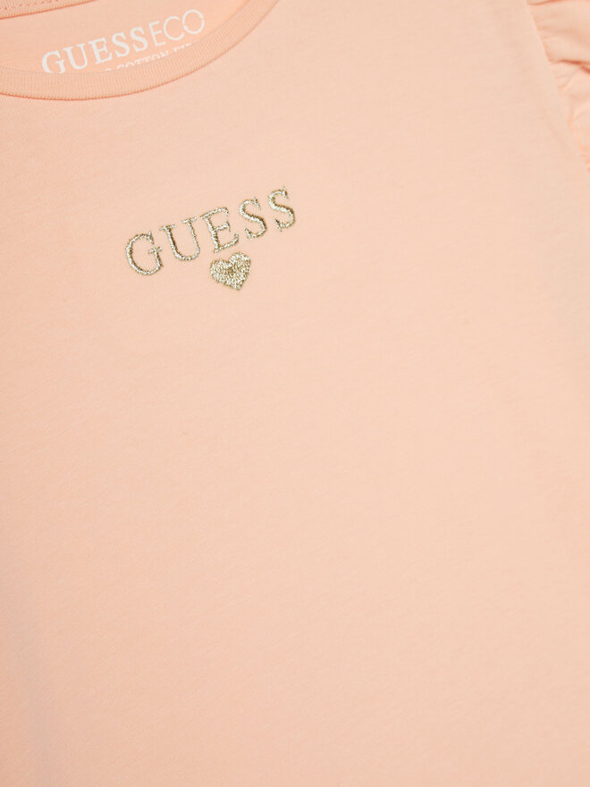 Guess Guess Camiseta K5RI26 K6YW4 Coral Regular Fit