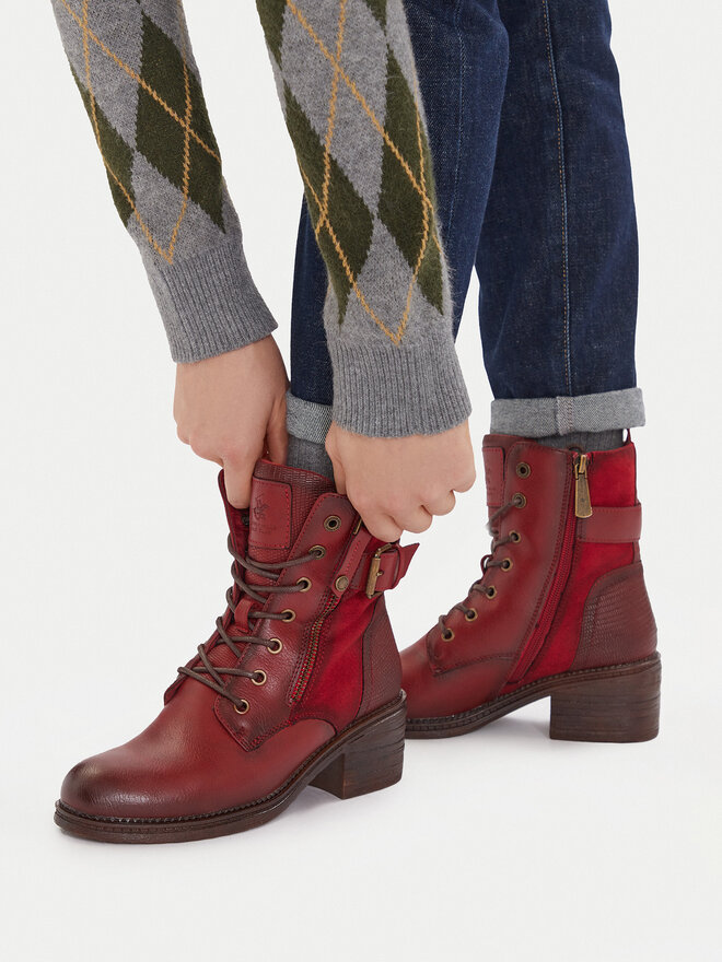 Beverly Hills Polo Club Μποτίνια Beverly Hills Polo Club EO-WS12630-01 Κόκκινο