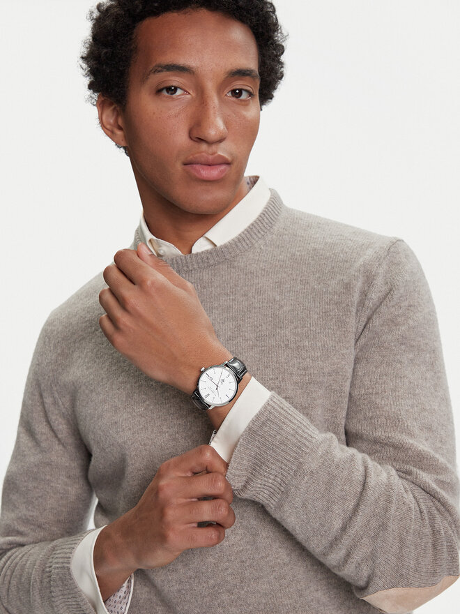 U.S. Polo Assn. Ρολόι U.S. Polo Assn. Dorian USP7273ST Μαύρο