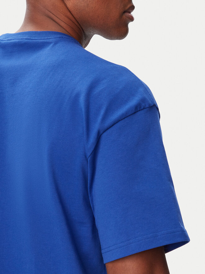 adidas adidas T-Shirt Trefoil Essentials HZ1002 Blau Loose Fit