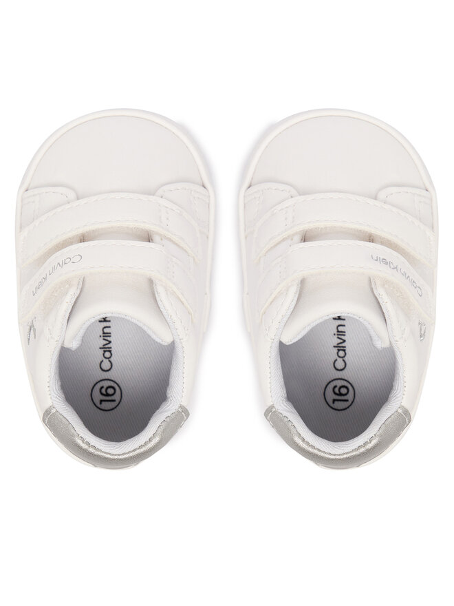 Calvin Klein Krabbelschuhe Calvin Klein V0A9-83201-1582 Weiß