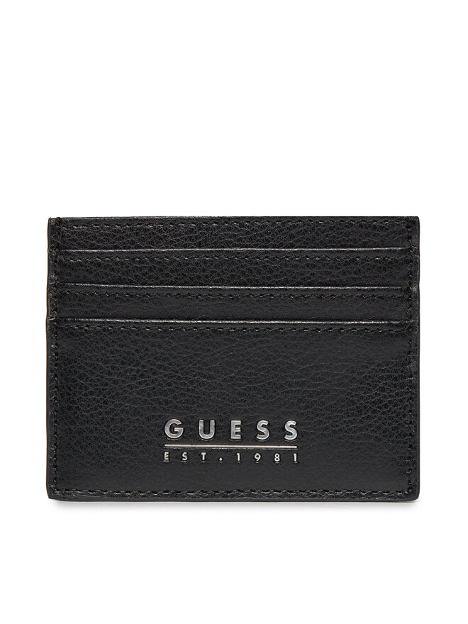 Guess Kreditkartenetui Guess Fidenza Slg SMFIDA LEA25 Schwarz