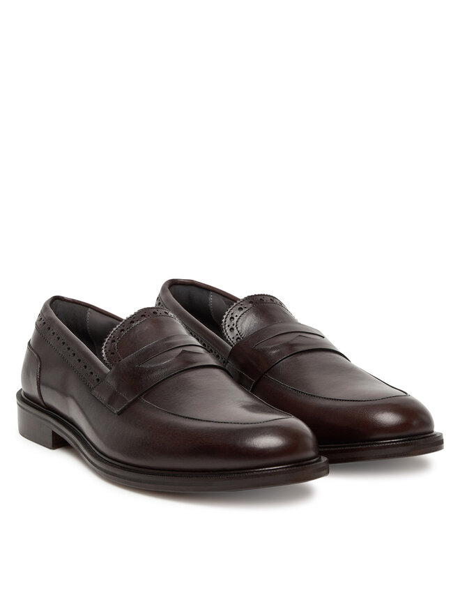 Pollini Lordsy Pollini SB10092M0MUA0301 Brązowy