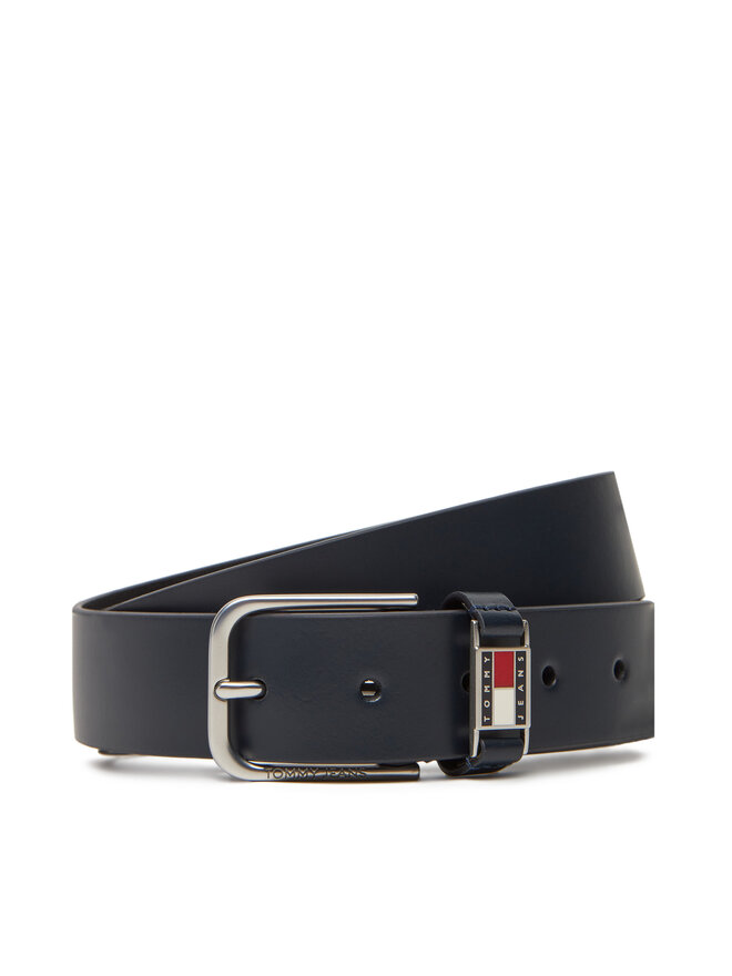 Tommy Jeans Pasek Męski Tommy Jeans Tjm Scanton 3.5 AM0AM13414 Granatowy