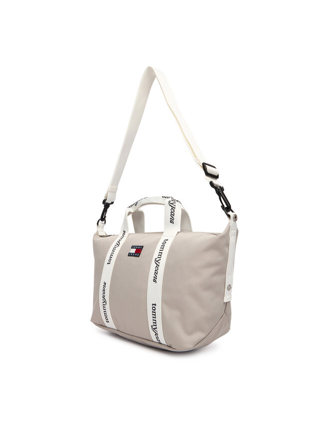 Tommy Jeans Handtasche Tommy Jeans Tjw Ess Daily Mini Tote AW0AW18460 Beige