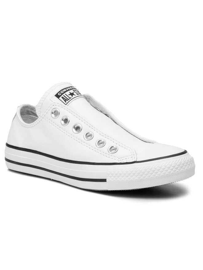 Sneakers aus Stoff Converse Ctas Slip 164975C WeiB eschuhe