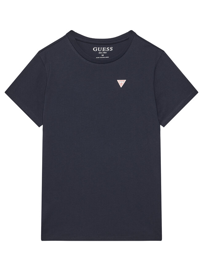 Guess Guess Póló L5YI38 K5M20 Sötétkék Regular Fit