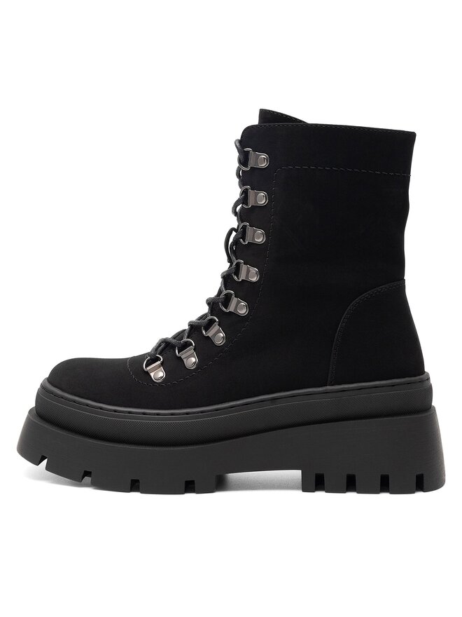 DeeZee Schnürschuhe DeeZee ERNA WS6151-05 Schwarz
