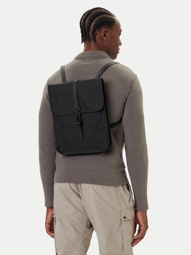 Рюкзак Rains Backpack Micro W3 13010 Чорний | evzuttya.com.ua